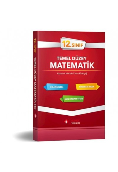 Sonuç 12. Sınıf Temel Düzey Matematik Tek Kitap (Yeni)