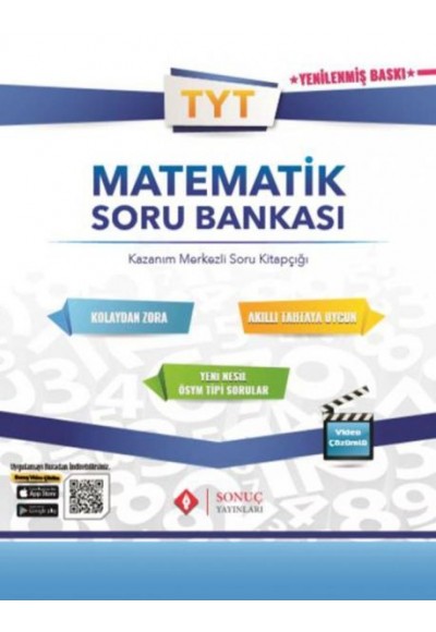 Sonuç TYT Matematik Soru Bankası Kazanım Merkezli Soru Kitapçığı (Yeni)
