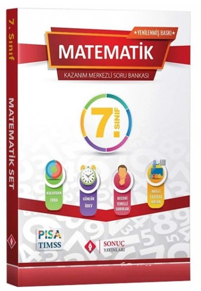 Sonuç 2022 7. Sınıf Matematik Modüler Set