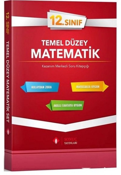 Sonuç 12. Sınıf Matematik Temel Düzey Soru Bankası