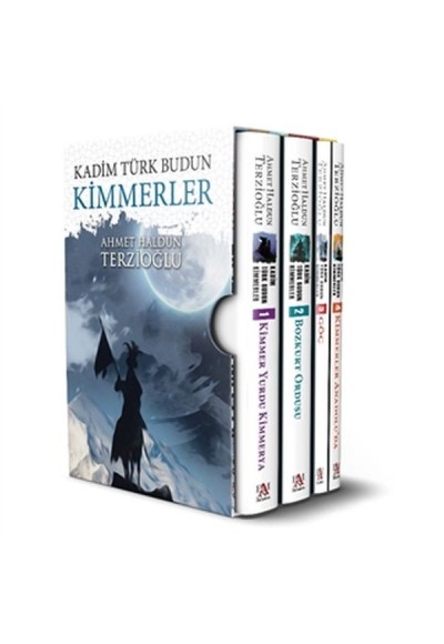 Kadim Türk Budun Kimmerler Kutulu Set (4 Kitap Takım)