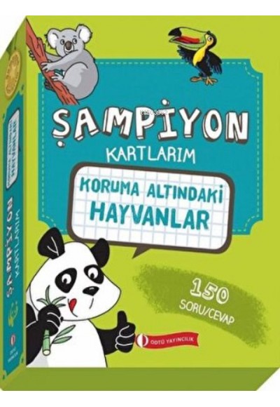 Koruma Altındaki Hayvanlar Şampiyon Kartlarım