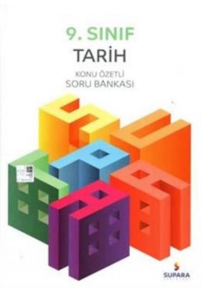 Supara Yayınları 9. Sınıf Tarih Konu Özetli Soru Bankası (Yeni)