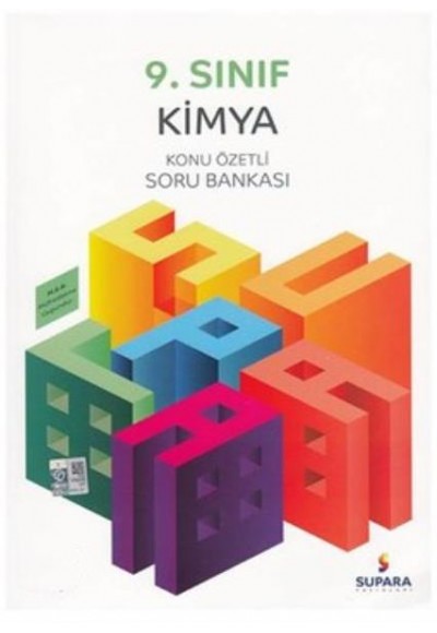 Supara Yayınları 9. Sınıf Kimya Konu Özetli Soru Bankası (Yeni)