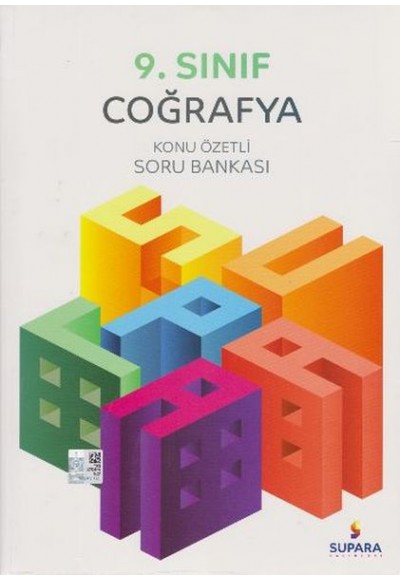 Supara Yayınları 9. Sınıf Coğrafya Konu Özetli Soru Bankası (Yeni)