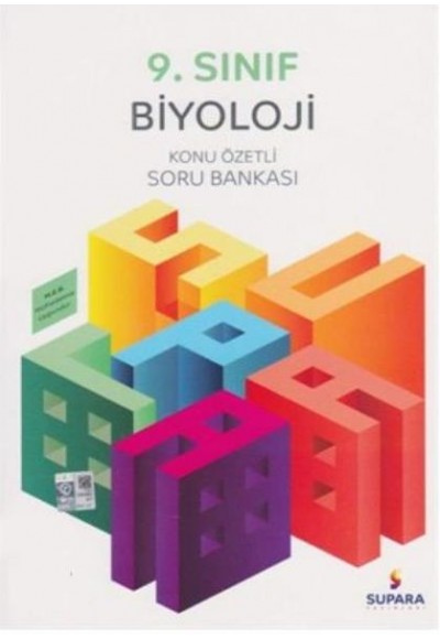 Supara Yayınları 9. Sınıf Biyoloji Konu Özetli Soru Bankası (Yeni)