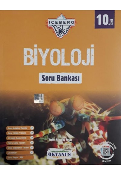Okyanus 10. Sınıf Iceberg Biyoloji Soru Bankası (Yeni)