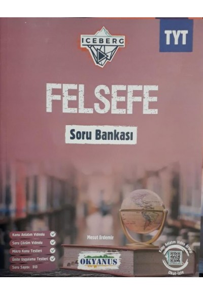Okyanus TYT Iceberg Felsefe Soru Bankası (Yeni)