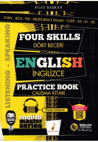 Four Skills English Practice Book (Dört Beceri İngilizce Çalışma Kitabı)