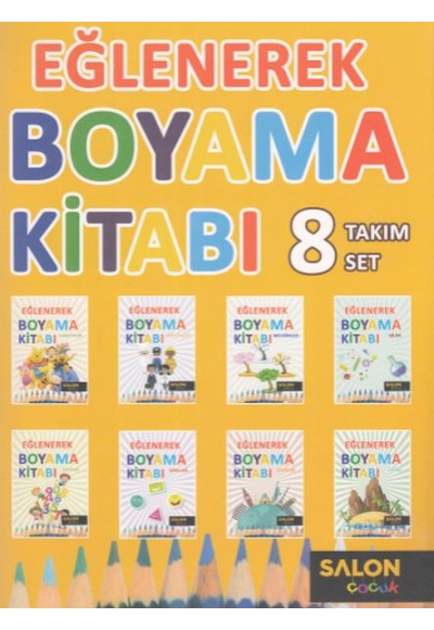 Eğlenerek Boyama (8 Takım Set)