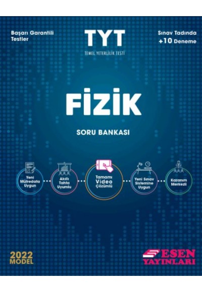 Esen TYT Fizik Soru Bankası 2022