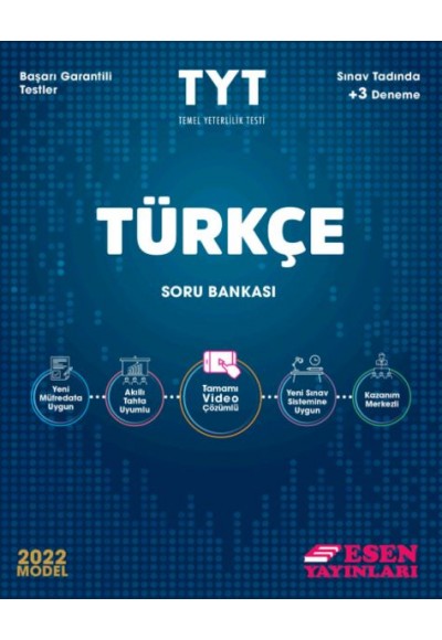 Esen TYT Türkçe Soru Bankası 2022