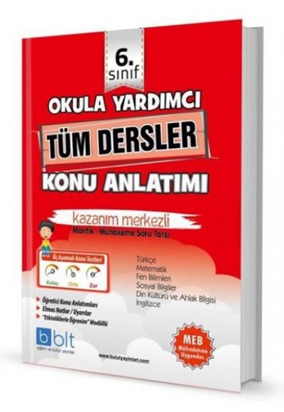 Bulut 6.Sınıf Tüm Dersler Konu Anlatımı (Yeni)