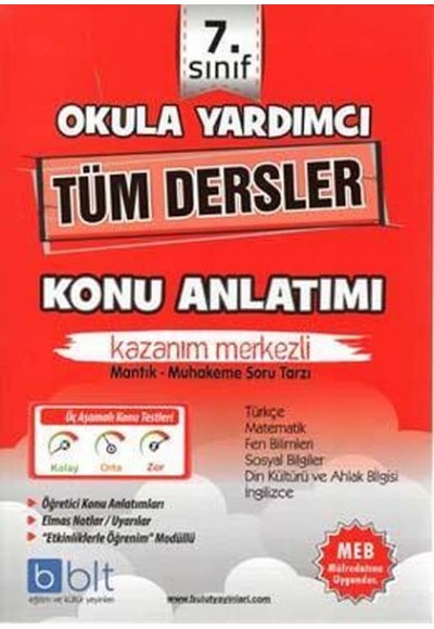 Bulut  7. Sınıf Tüm Dersler Konu Anlatımlı (Yeni)