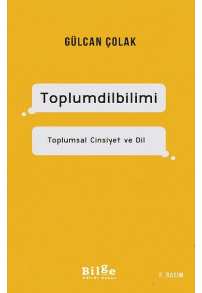 Toplumdilbilimi - Toplumsal Cinsiyet ve Dil