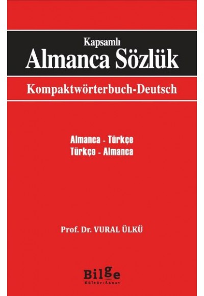 Kapsamlı Almanca-Türkçe, Türkçe-Almanca Sözlük