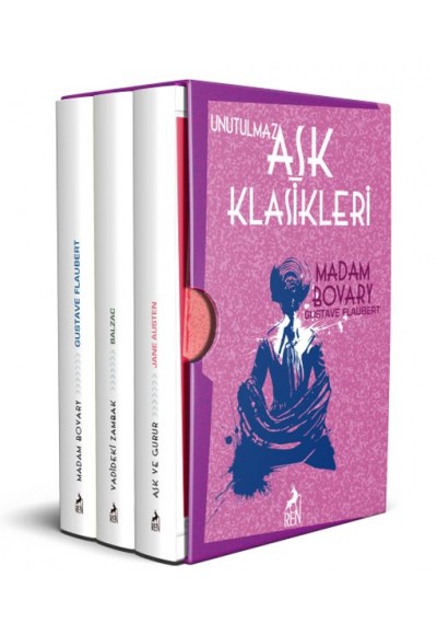 Unutulmaz Aşk Klasikleri - Aşk ve Gurur, Vadideki Zambak, Madam Bovary