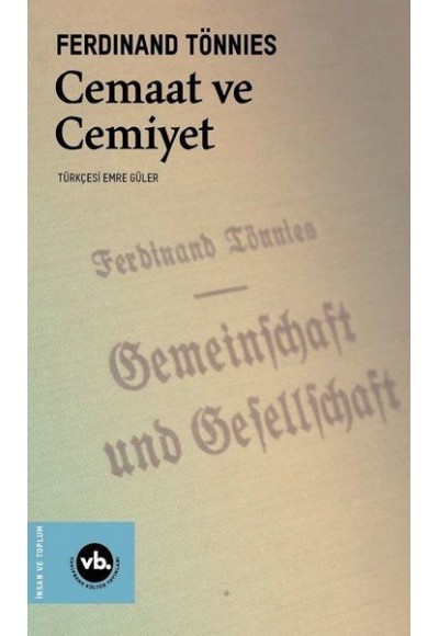 Cemaat ve Cemiyet