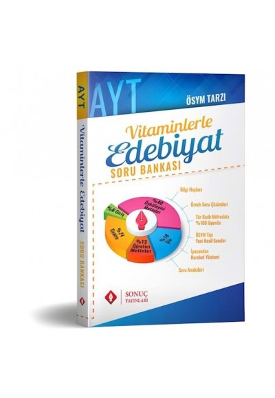 Sonuç AYT Vitaminlerle Edebiyat Soru Bankası (Yeni)
