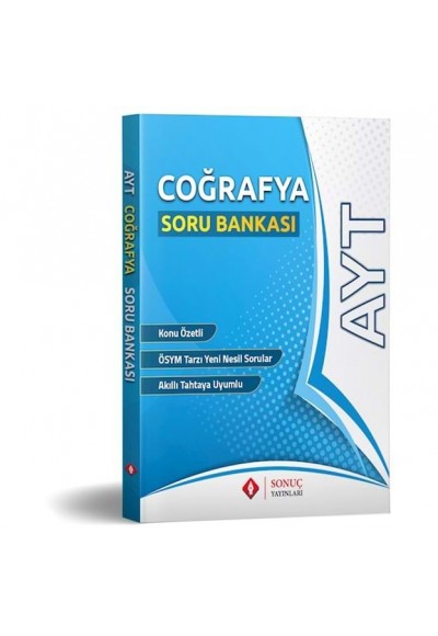 Sonuç AYT Coğrafya Soru Bankası 2019-2020 (Yeni)