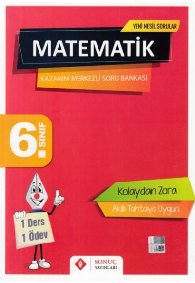 Sonuç 6. Sınıf Matematik Kazanım Merkezli Soru Bankası Seti