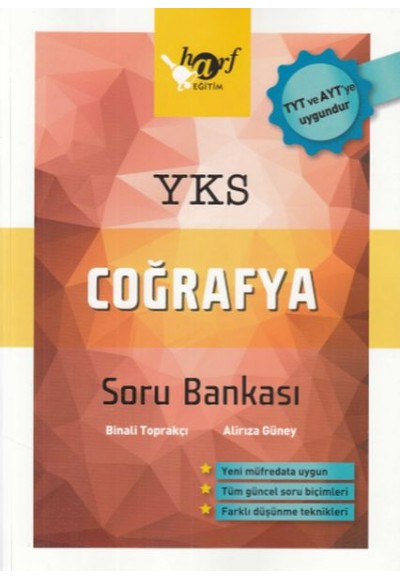Harf Eğitim YKS Coğrafya Soru Bankası (Yeni)