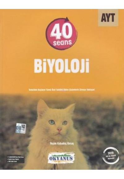 Okyanus AYT 40 Seans Biyoloji Soru Bankası (Yeni)