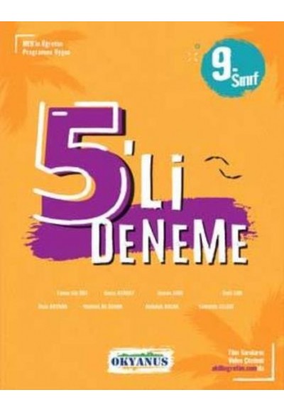 Okyanus 9. Sınıf 5 li Deneme