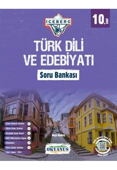 Okyanus 10. Sınıf Iceberg Türk Dili ve Edebiyatı Soru Bankası (Yeni)