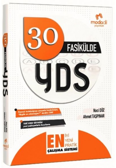 Modadil 30 Fasikülde YDS
