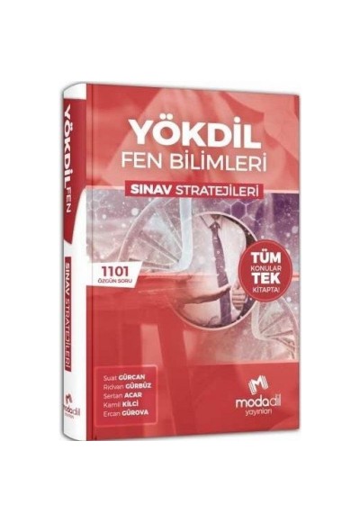 Modadil YÖKDİL Fen Bilimleri Sınav Stratejileri Tüm Konular (Yeni)