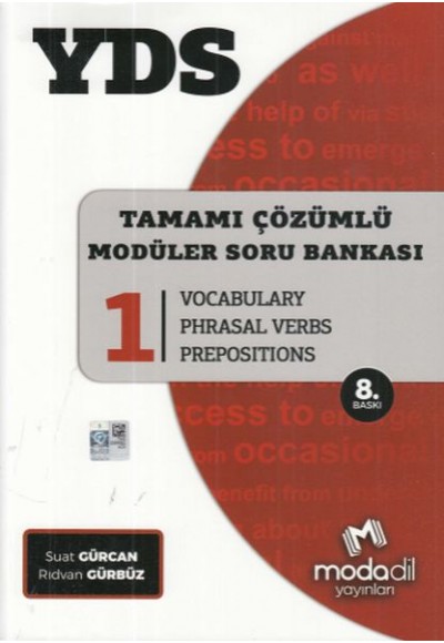 Modadil YDS Tamamı Çözümlü Soru Bankası Set (Yeni)
