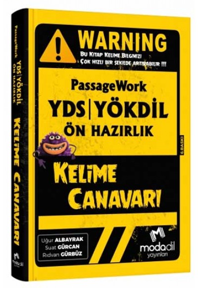 Modadil Passagework YDS-YÖKDİL Ön Hazırlık Kelime Canavarı (Yeni)