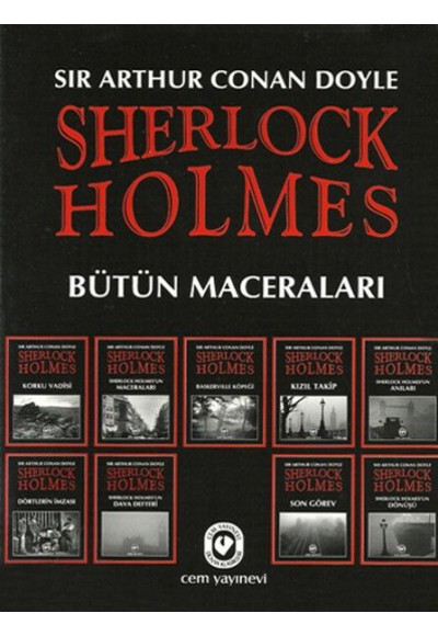 Sherlock Holmes Bütün Maceraları (9 Kitap Takım)