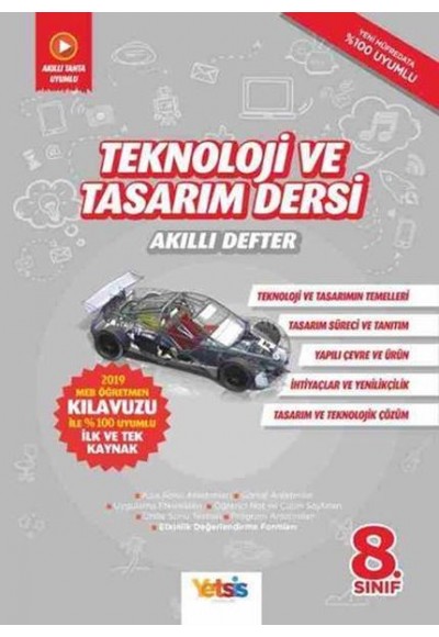 Yetsis Yayınları 8. Sınıf Teknoloji ve Tasarım Dersi Akıllı Defter