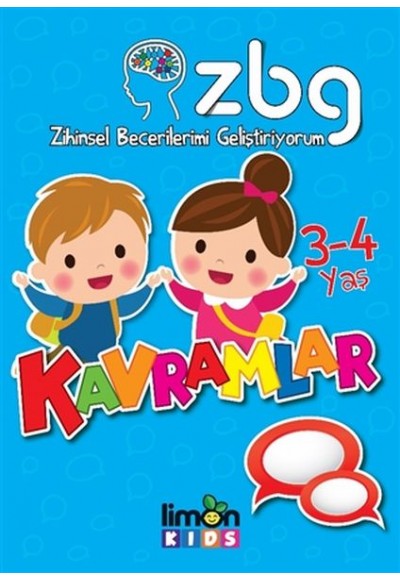 Zihinsel Becerilerimi Geliştiriyorum 3-4 Yaş Kavramlar