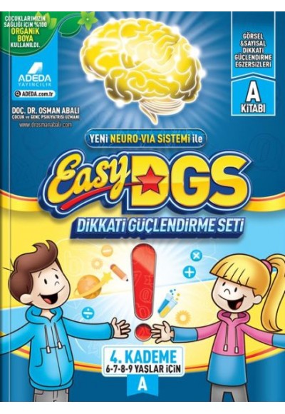 EASY Dikkati Güçlendirme Seti 6-9 yaş A Kitapçığı