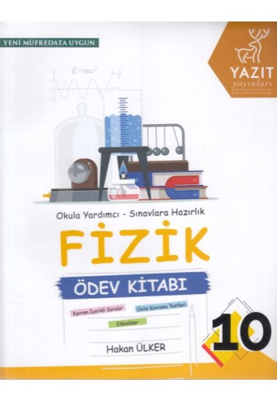 Yazıt 10. Sınıf Fizik Ödev Kitabı