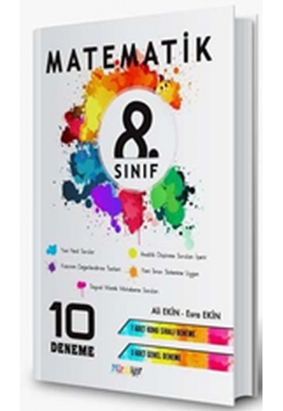 Mürekkep 8. Sınıf Matematik 10 Deneme (Yeni)