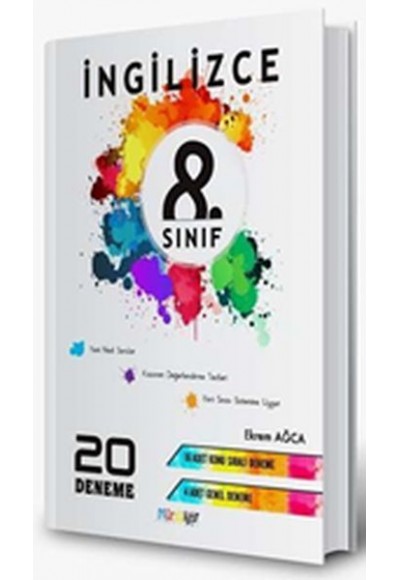 Mürekkep 8. Sınıf İngilizce 20 Deneme (Yeni)