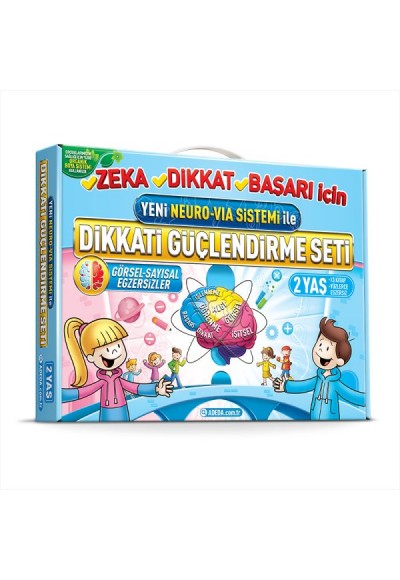 Dikkati Güçlendirme Seti - Anasınıfı –2 Yaş Neuro-Via