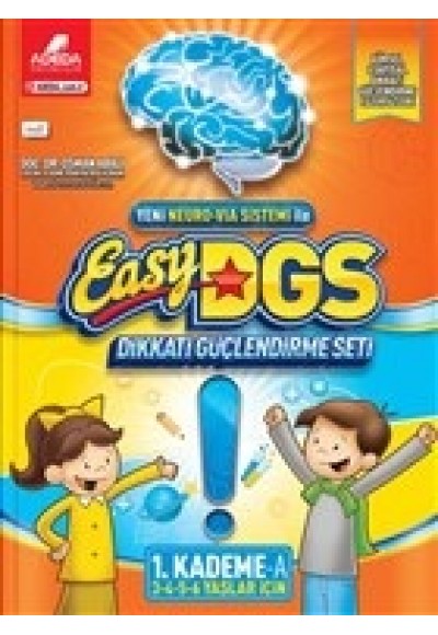 EASY Dikkati Güçlendirme Seti 3-6 yaş A Kitapçığı