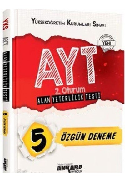 Ankara AYT 5 Özgün Deneme
