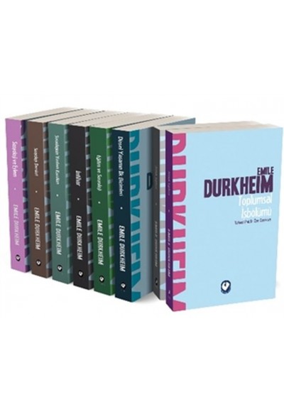Emile Durkheim Seti (8 Kitap Takım)