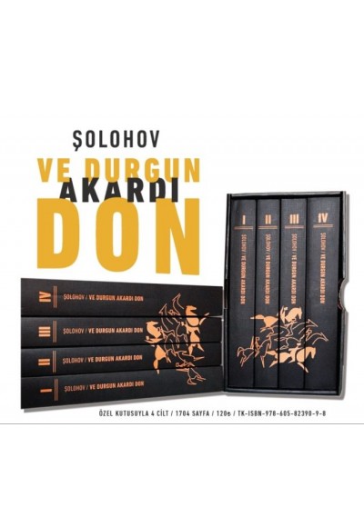 Ve Durgun Akardı Don Takım (4 Cilt)