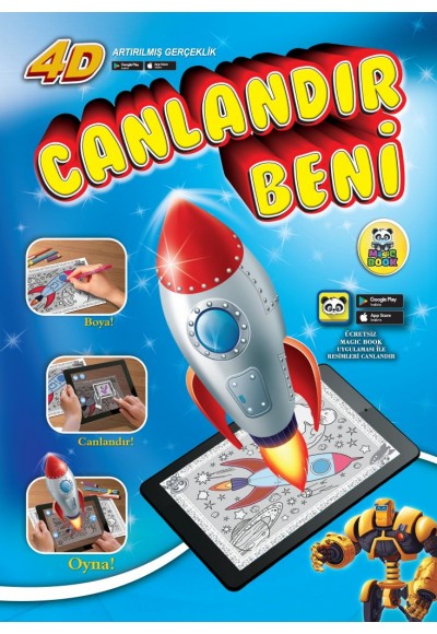 Canlandır Beni - Sihirli Boyama Kitabı