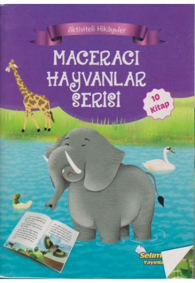 Aktiviteli Hikayeler - Maceracı Hayvanlar Serisi 10 Kitap