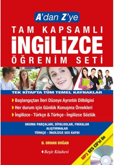 A'dan Z'ye Tam Kapsamlı İngilizce Öğrenim Seti