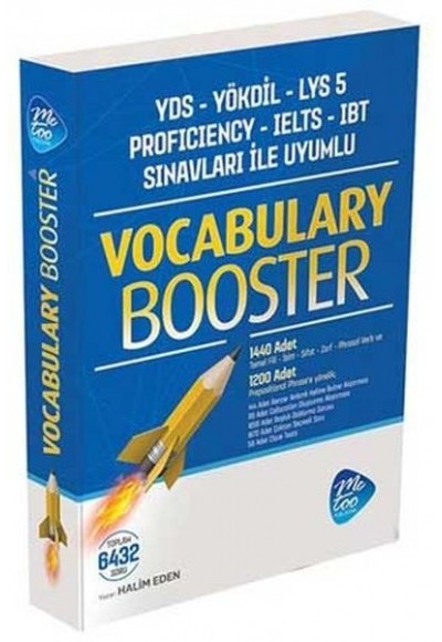 Me Too Publishing YDS YÖKDİL LYS5 Vocabulary Booster