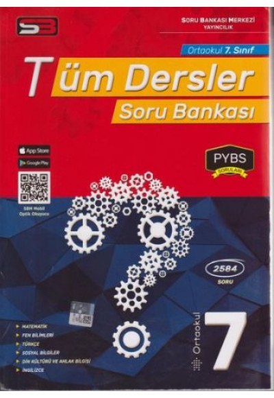 SBM 7. Sınıf Tüm Dersler Soru Bankası (Yeni)